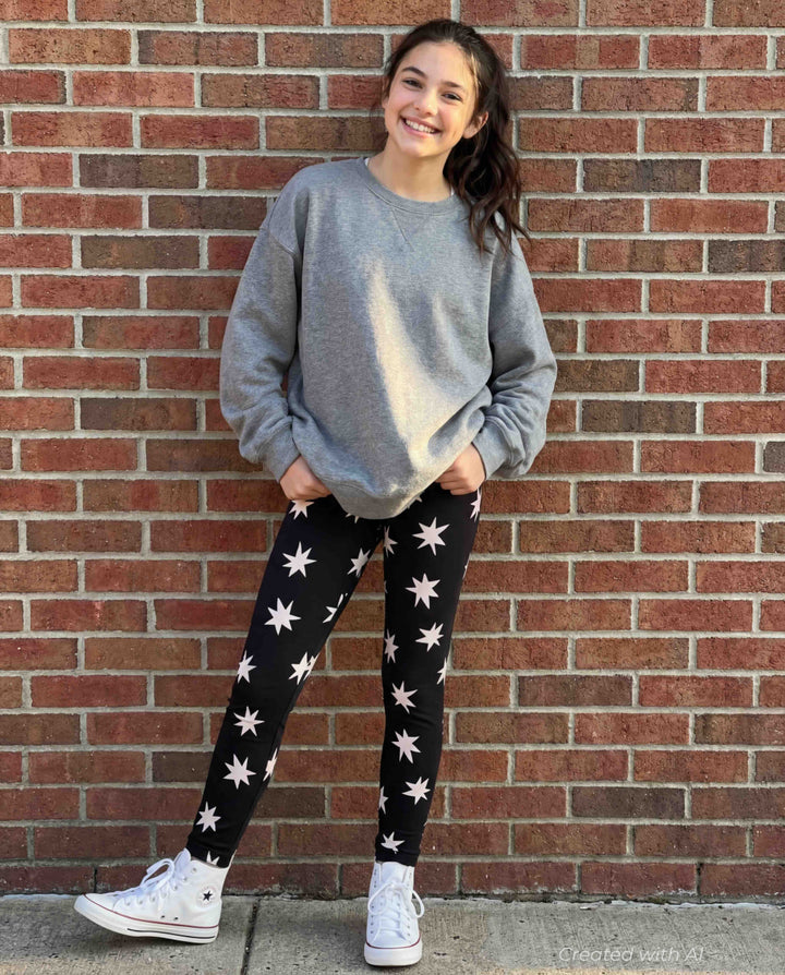 Printed Leggings - Astral Stars - Leggings
