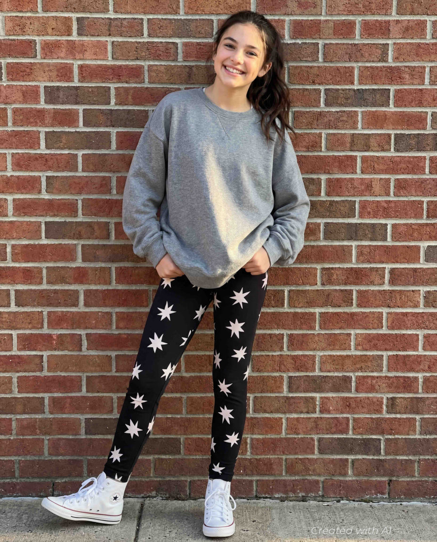 Printed Leggings - Astral Stars - Leggings