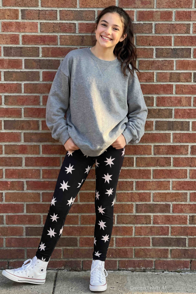 Printed Leggings - Astral Stars - Leggings