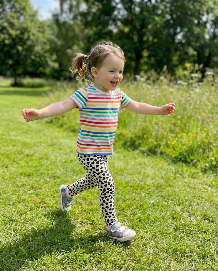 Printed Leggings - True Hearted - Leggings