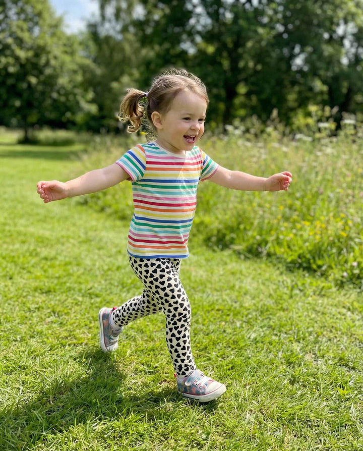 Printed Leggings - True Hearted - Leggings