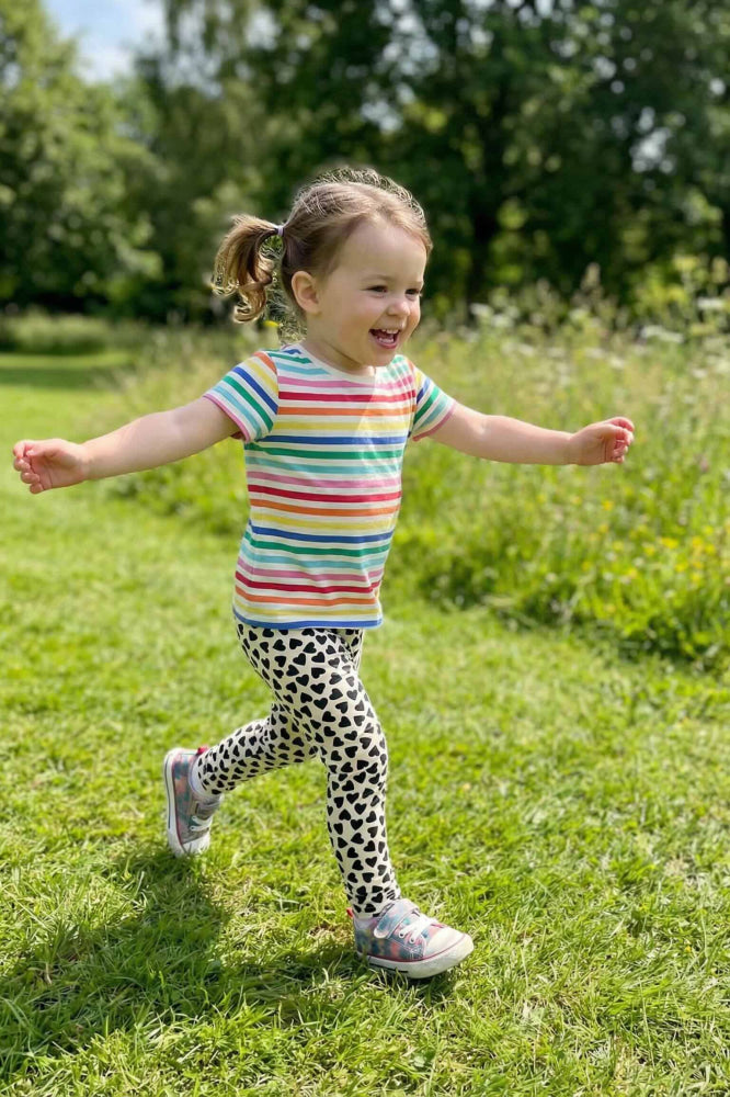 Printed Leggings - True Hearted - Leggings