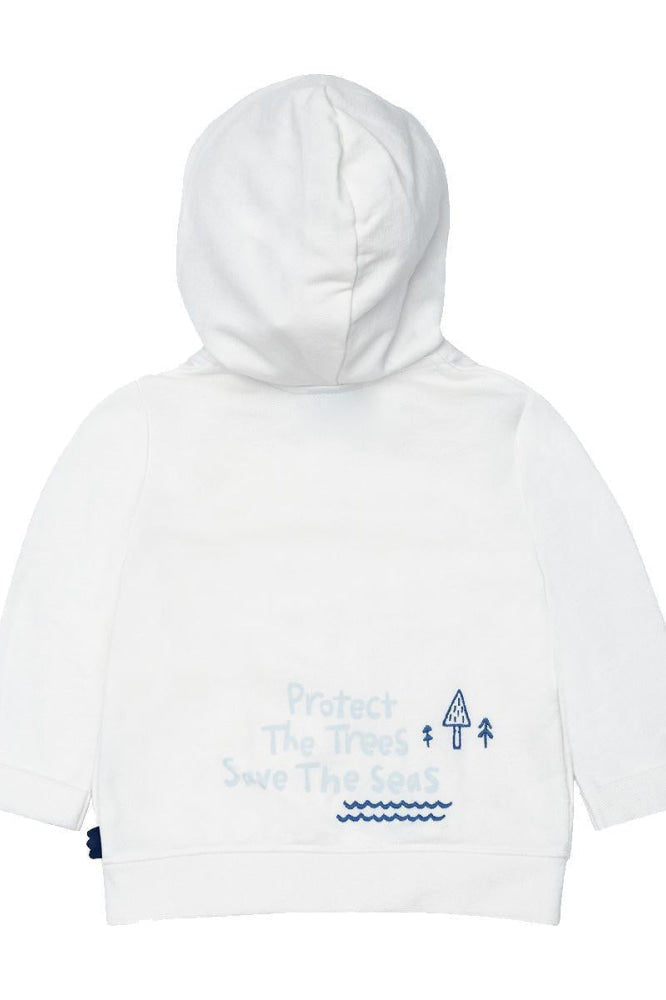 Protect The Trees Hoodie - White - Hoodie