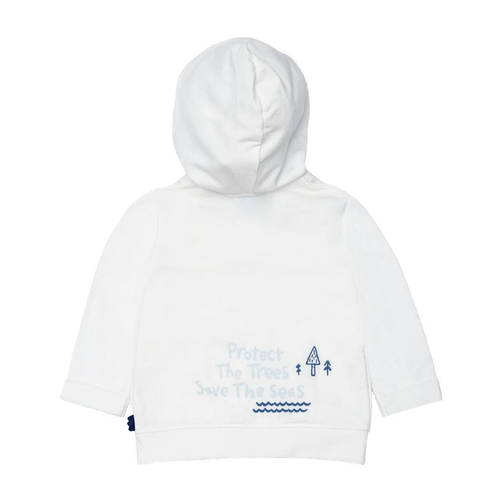 Protect The Trees Hoodie - White - Hoodie