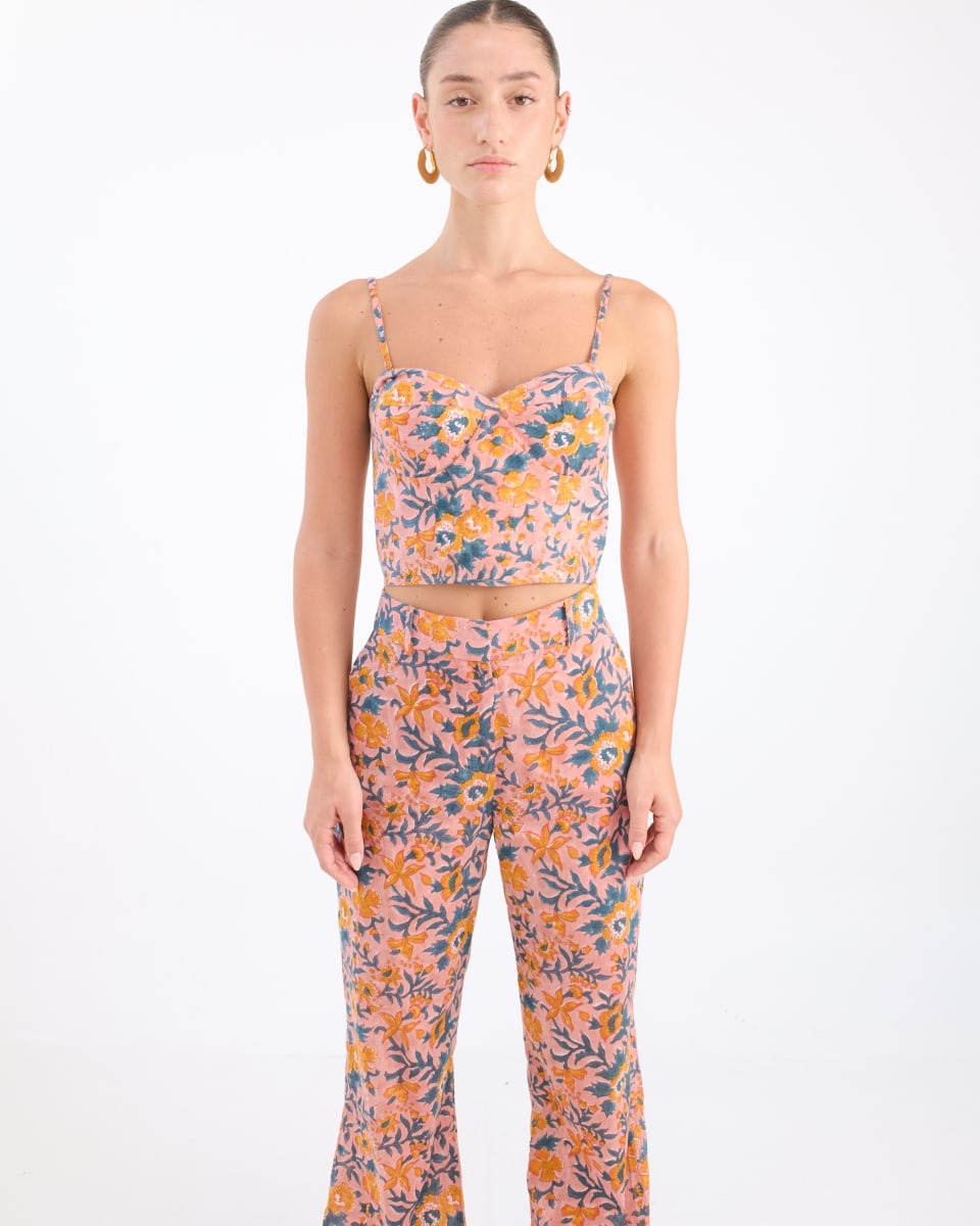 Grace Corset - Pink Blossoms