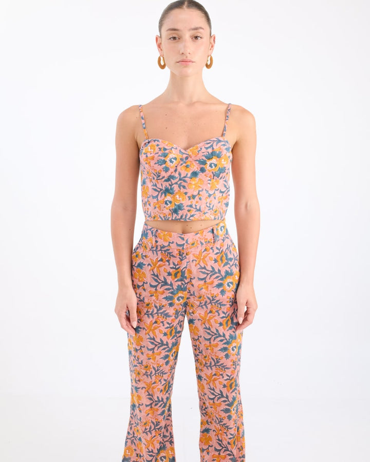 Grace Corset - Pink Blossoms