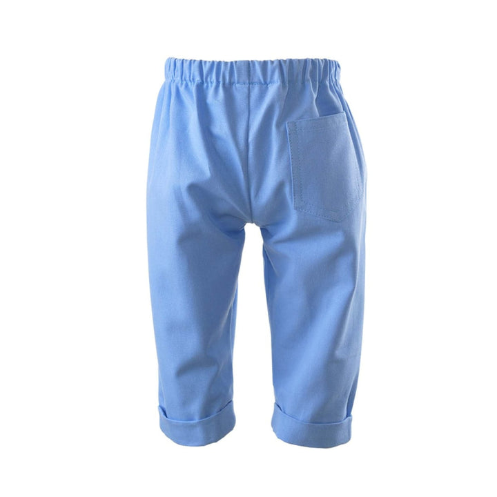 Pull-On Trousers - Blue - Pants