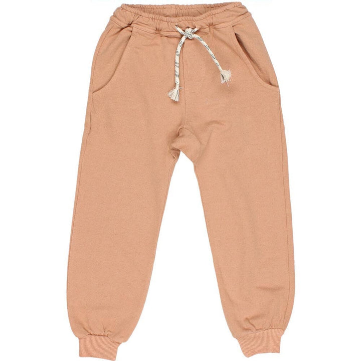 Fleece Jogging Pants with Pockets - Antic Rose Pants Buho 