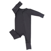 Convertible Romper - Charcoal Black