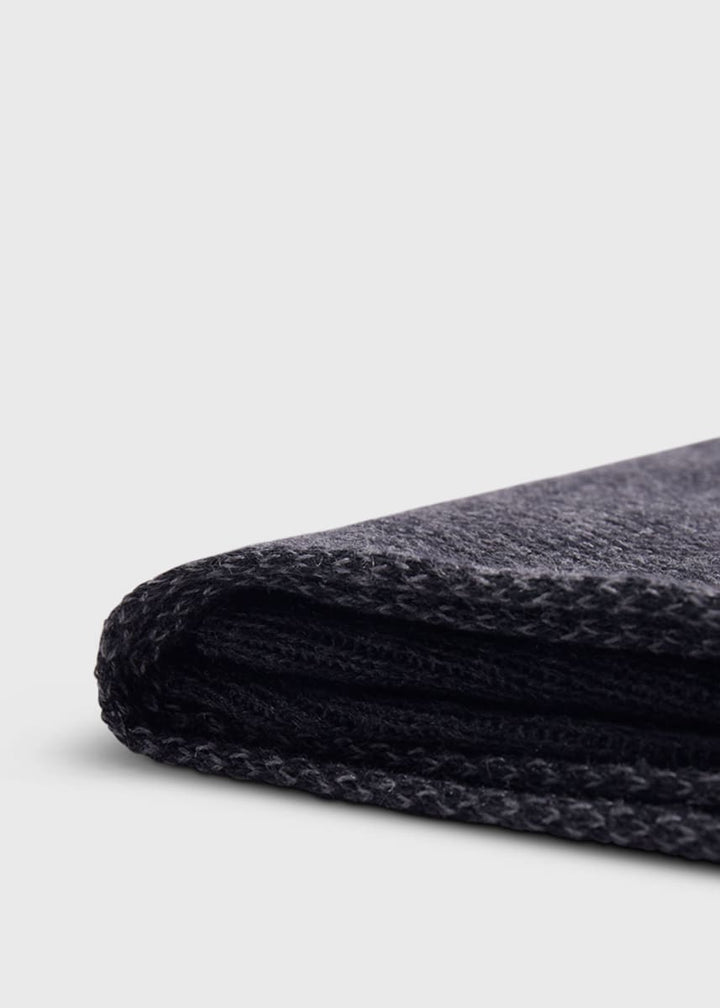 Textured Oxford Dress Sock - Grey
