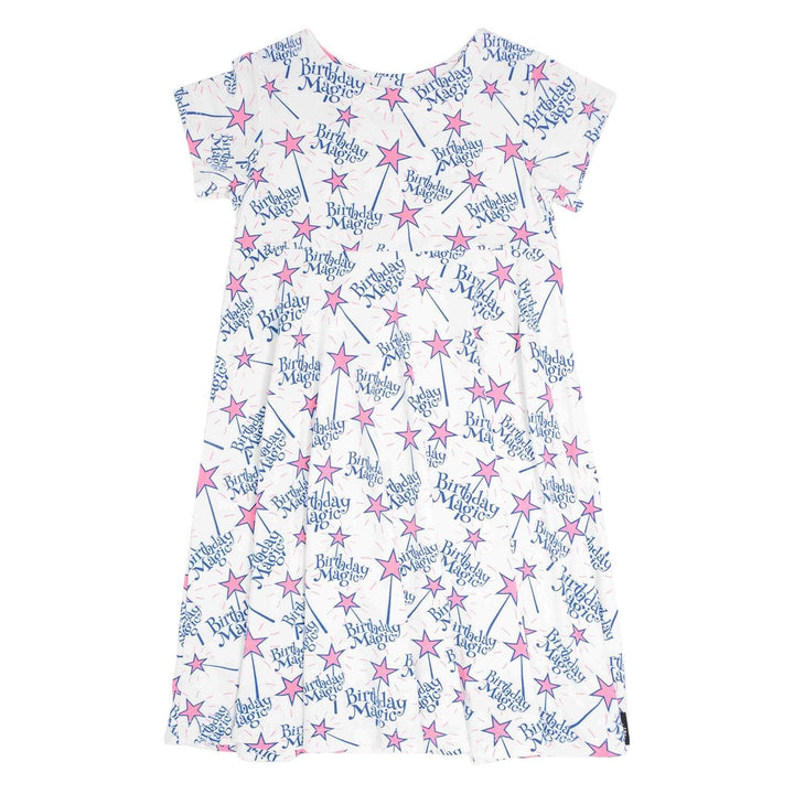 Swirly Girl Short Sleeve Dress - Magical Birthday