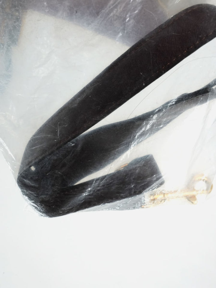 Pre-Owned CELINE Trapeze Medium Handbag - Bordeaux/Canvas/Plum