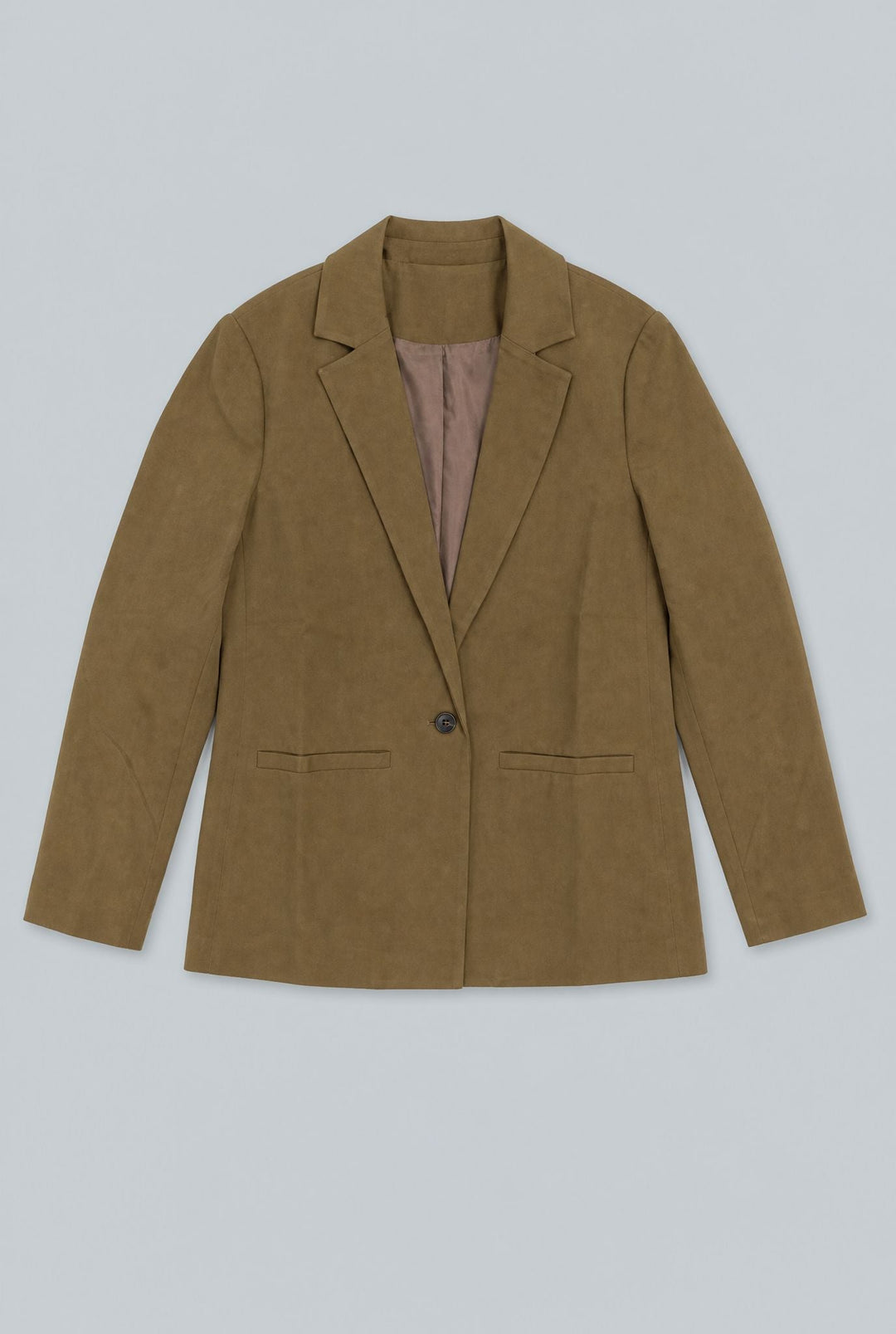 Oversized Classic Blazer - Army