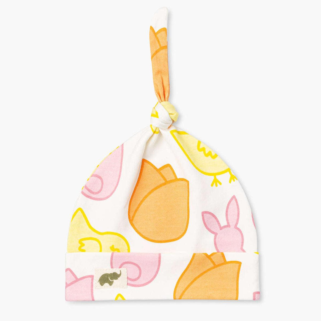 Top Knot Cap - Spring Squad