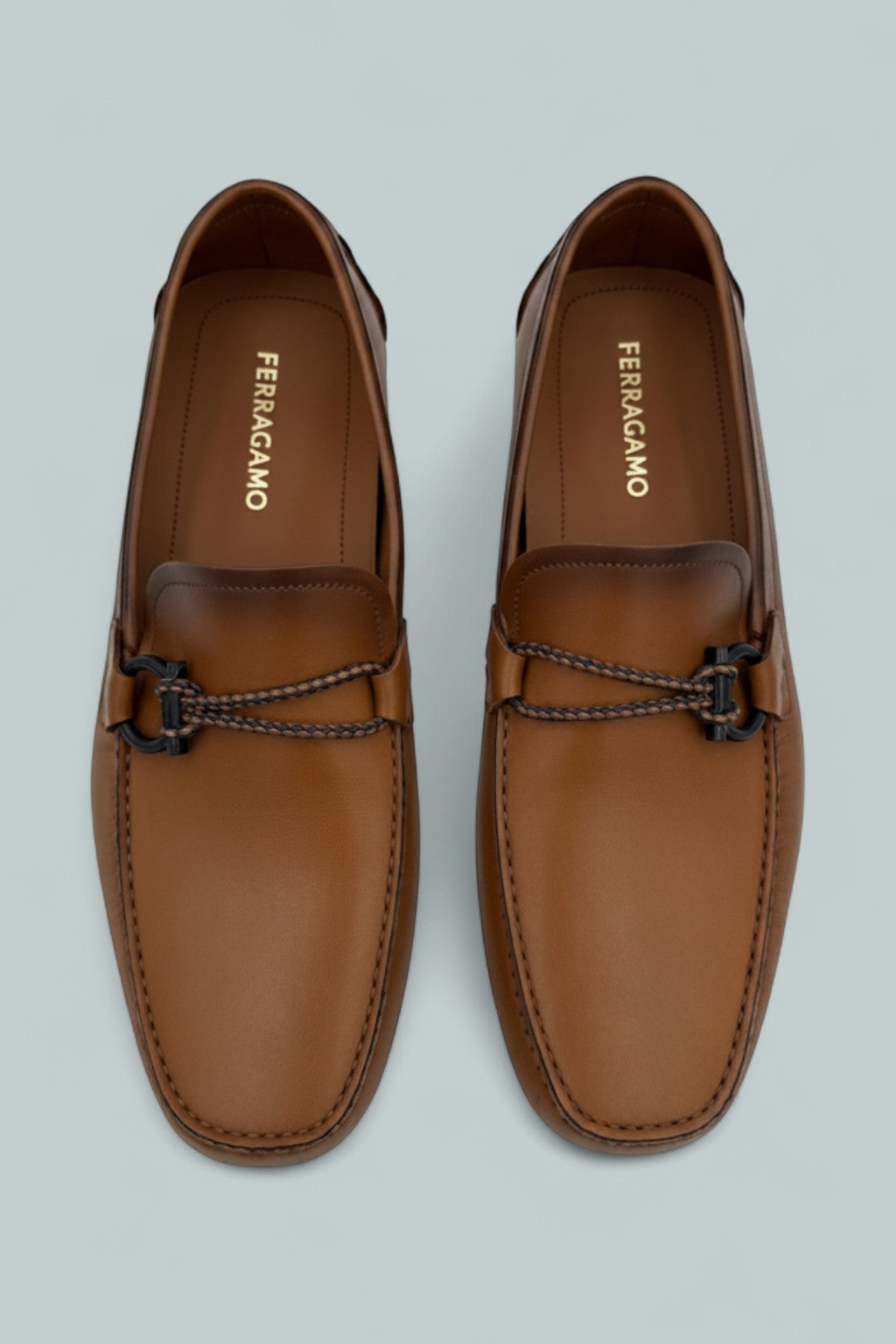 Front 4 Driving Shoe - Naturale