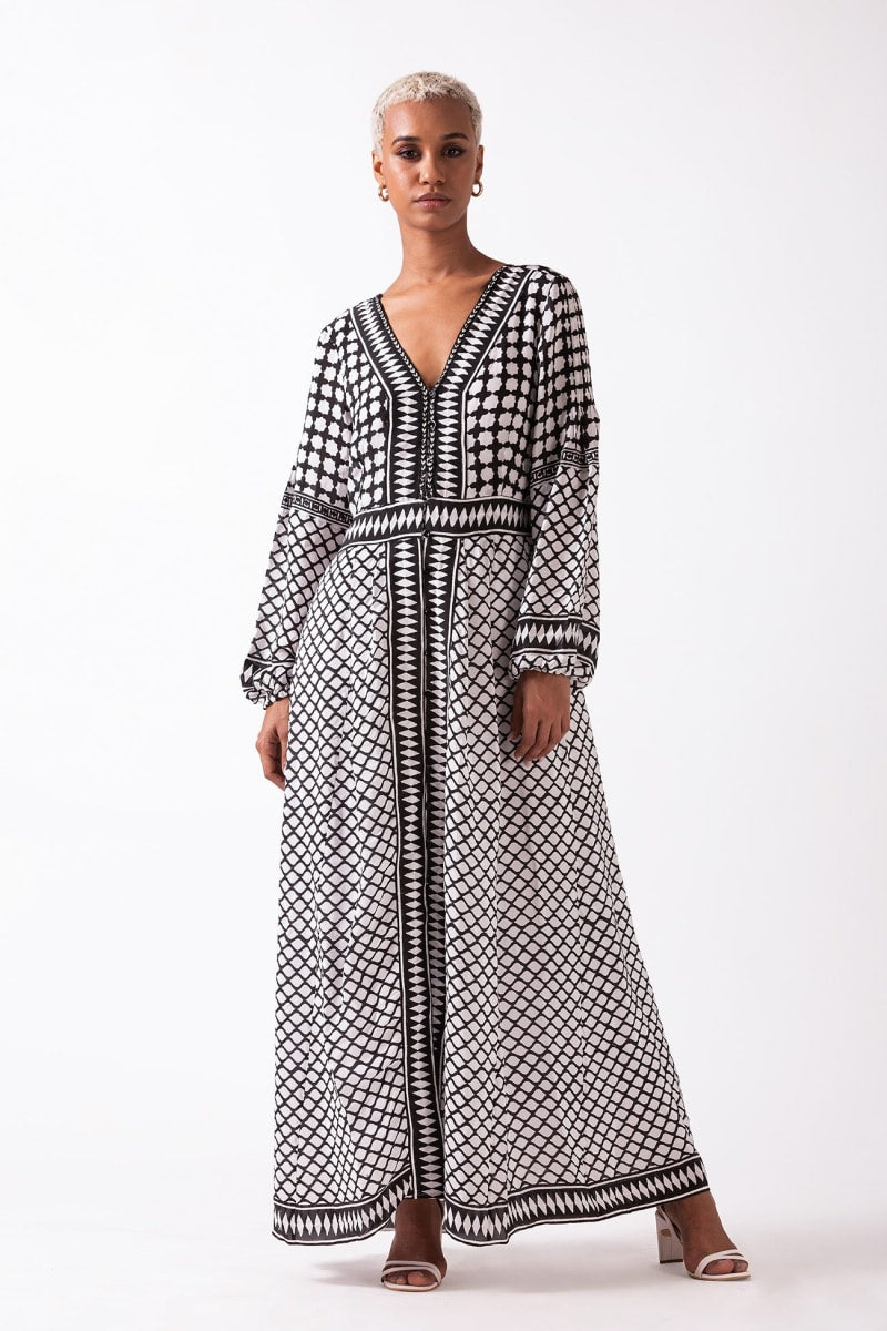 Zephyr Maxi Dress - Black