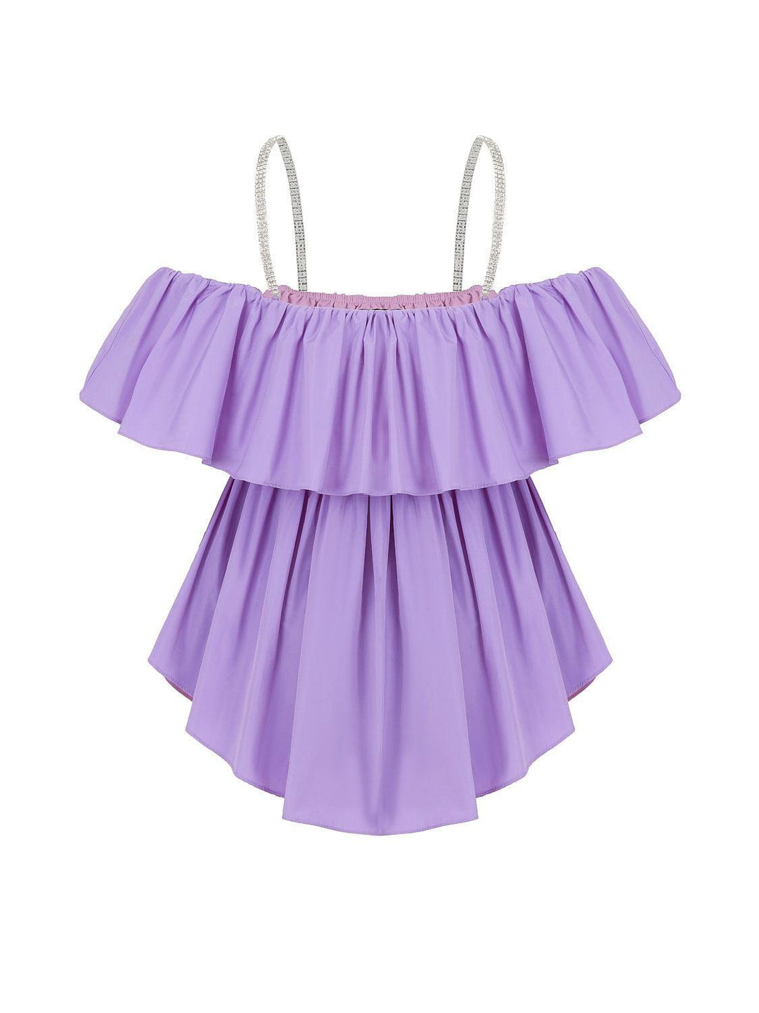 Flowy Mini Dress - Lilac
