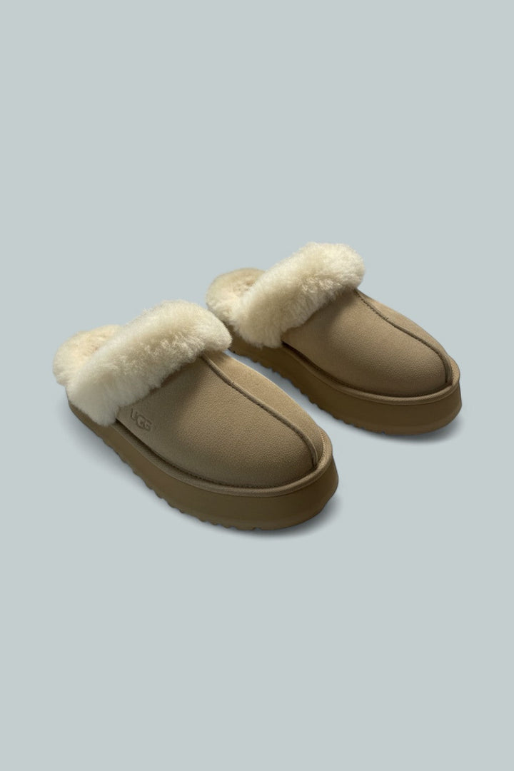 Women's Disquette Slip On Flats - Sand