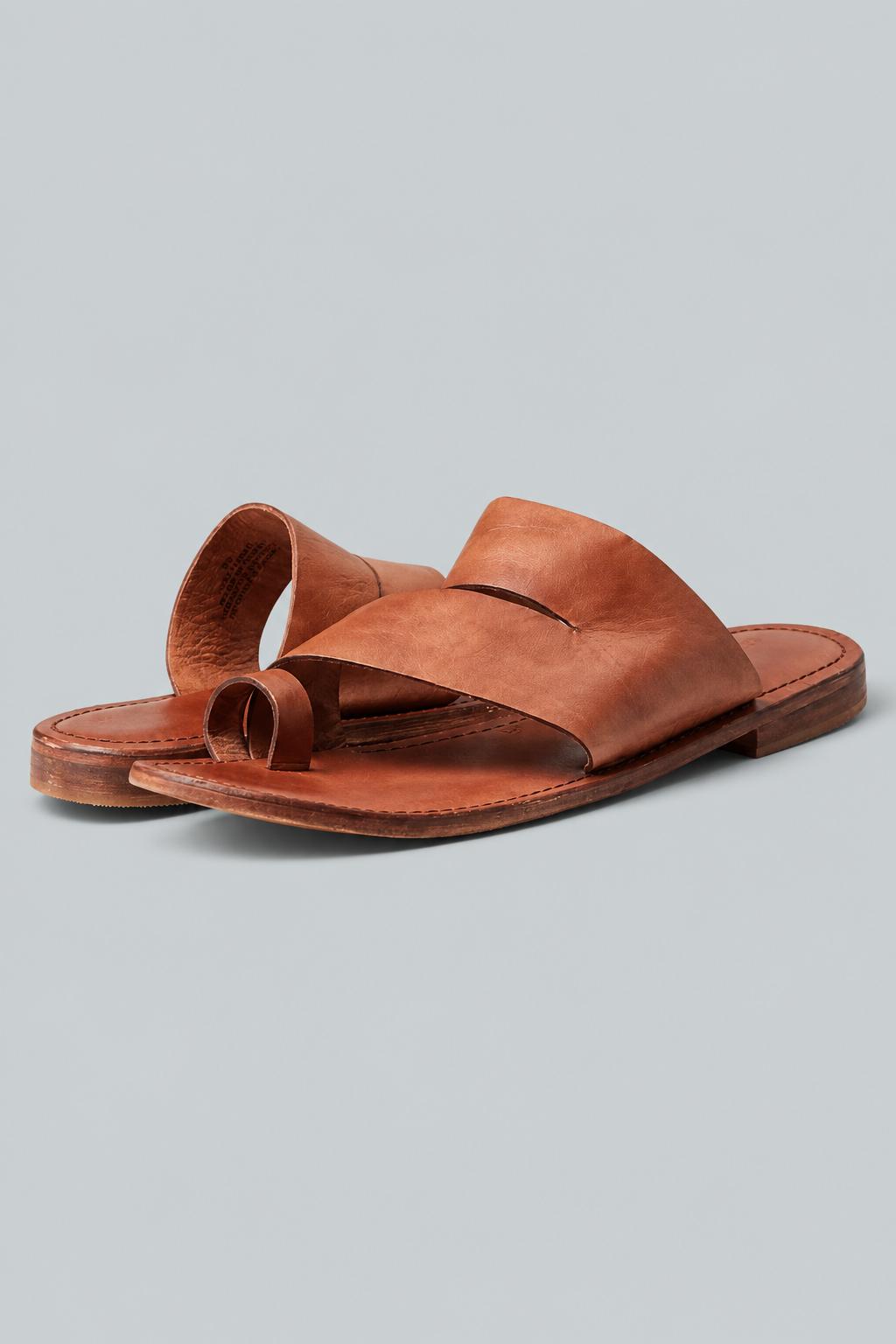 Women's Abilene Toe Loop Sandals - Luggage