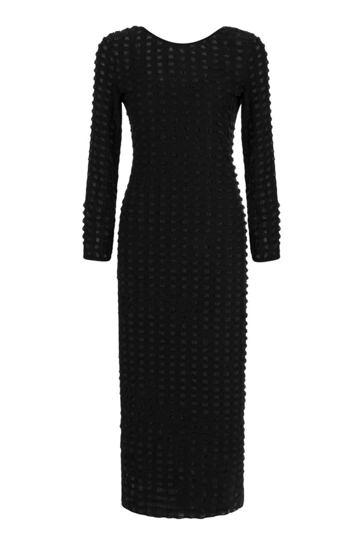 Open Back Dress - Black