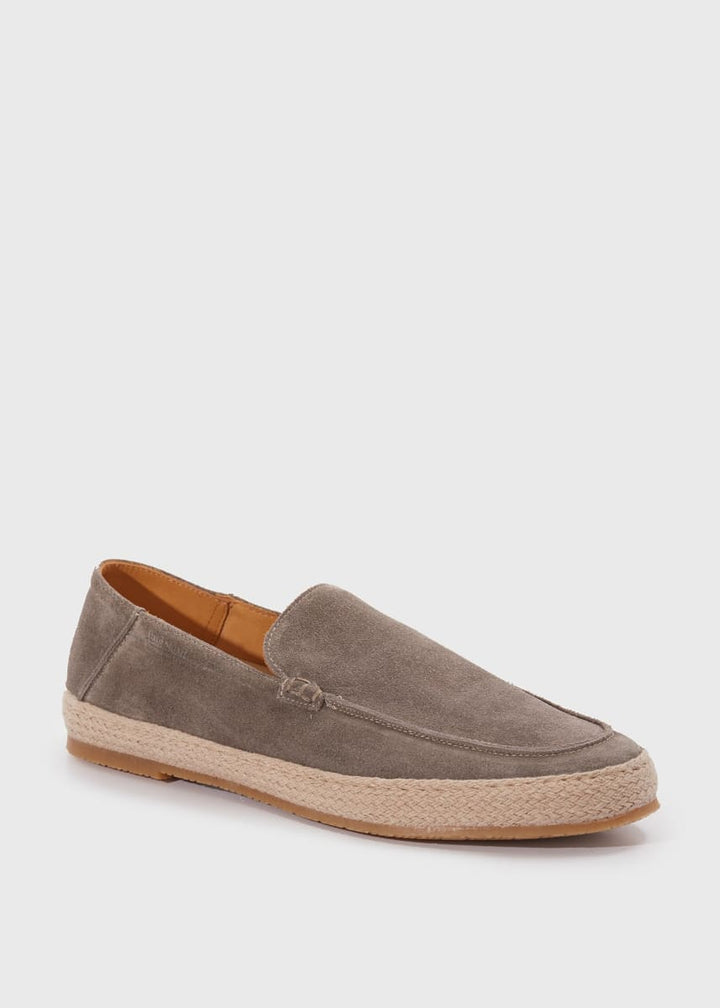 St. Croix Suede Espadrille - Khaki