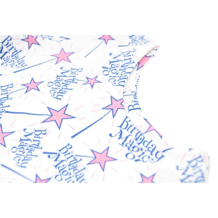 Swirly Girl Short Sleeve Dress - Magical Birthday