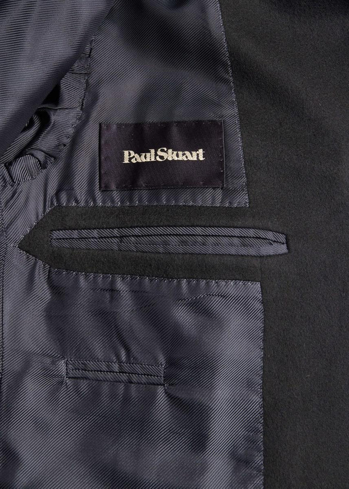 Wool & Cashmere Double Breasted Coat - Grey