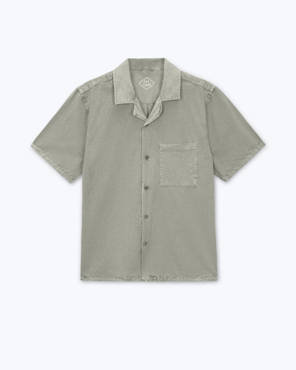 Air Cotton Camp Shirt - Riverstone