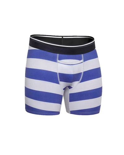 Classic Boxer Brief Standard Fit Limited Edition - Alloy/Navy Broad Stripe