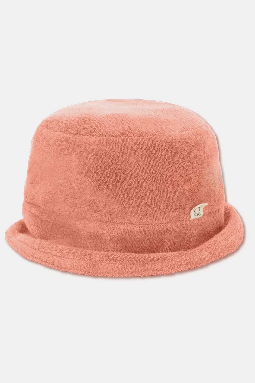 Toweling bucket hat - Coral