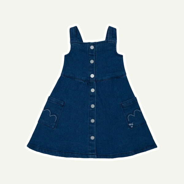 Baby Denim Dress - Blue