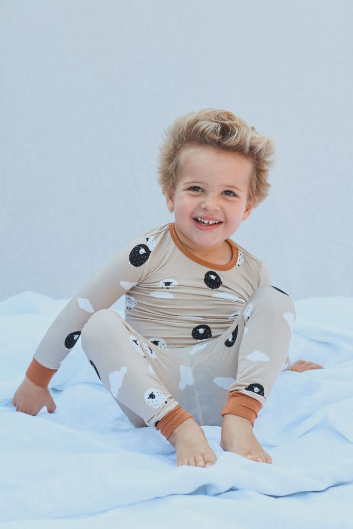 Two Piece Bamboo PJ - Sheep Dreams