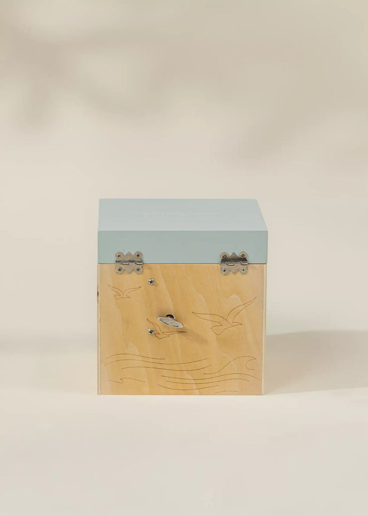 Wooden Musical Souvenir Box - Ocean