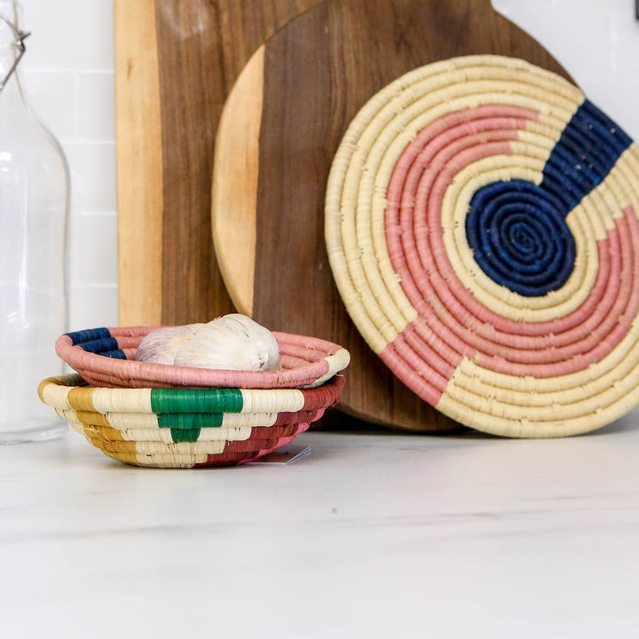 Woven Bowl - 6" Vivid Sukari