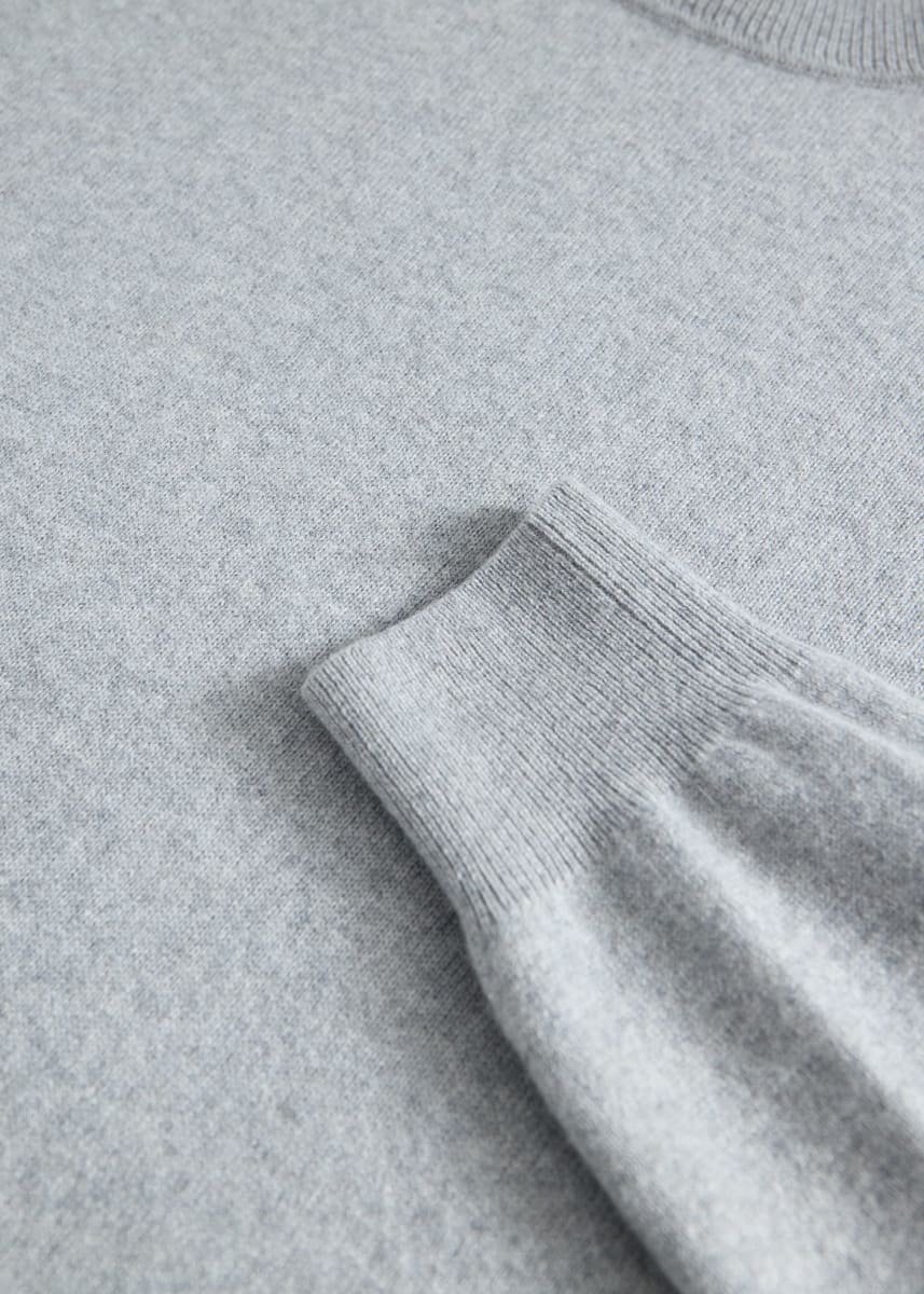 Cashmere Turtleneck Sweater - Slate