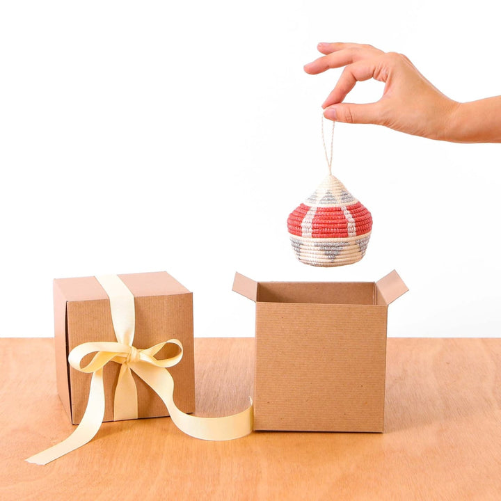 Apricot Bulb Ornament