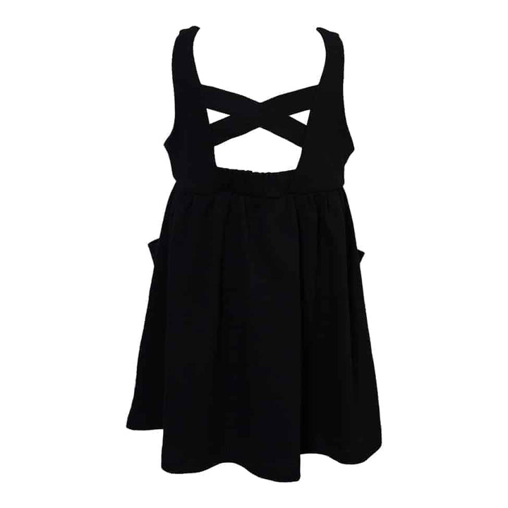 Dress With Pockets - Blackout