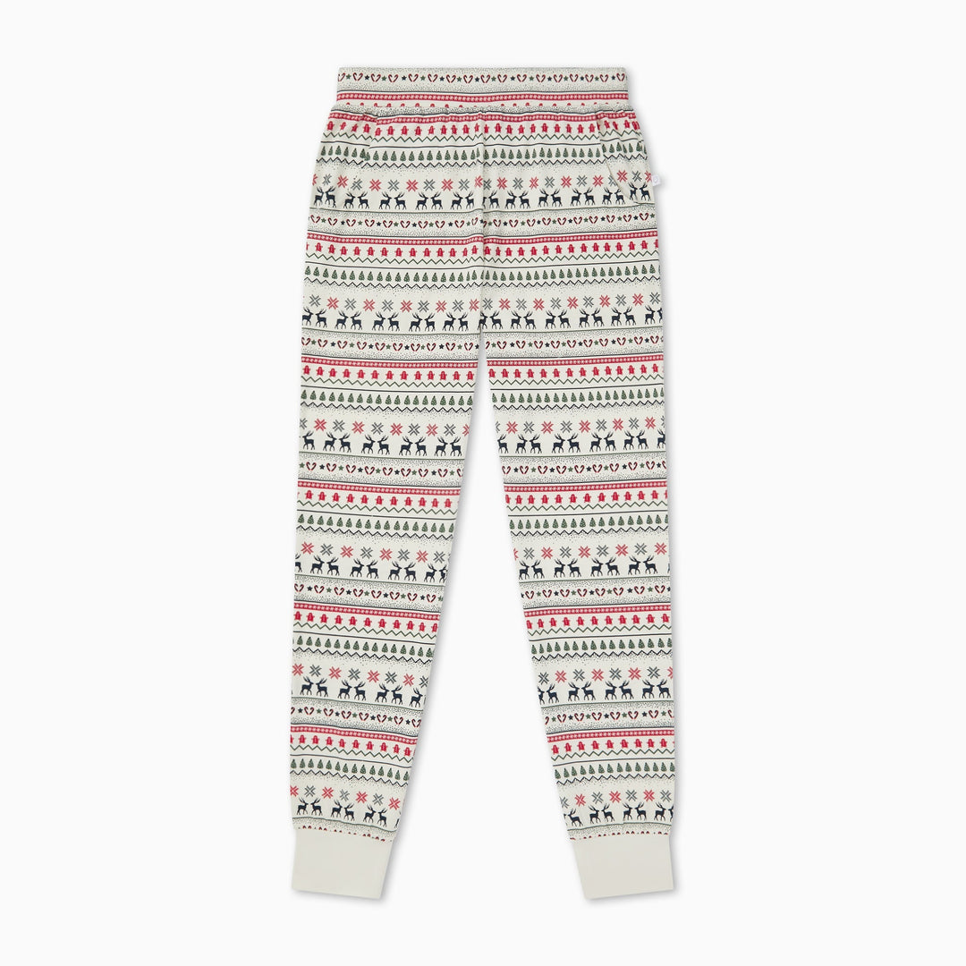 Fairisle Print Papa Pyjama Bottom - Fairisle