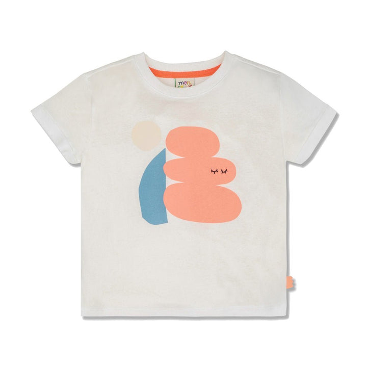 Shapes Kid T-Shirt - Natural