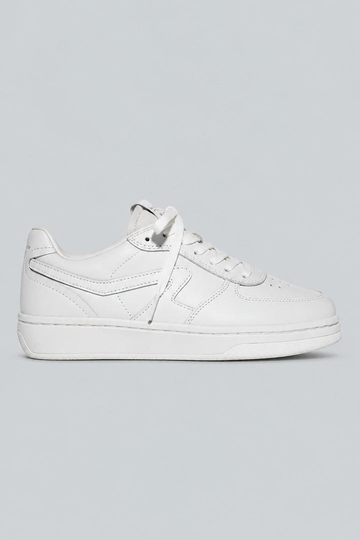 Retro Court Leather Sneaker - White