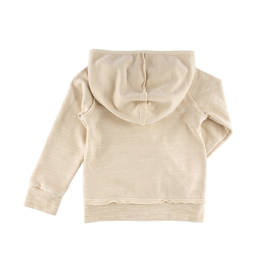 Indigo Zip Up - Oatmeal