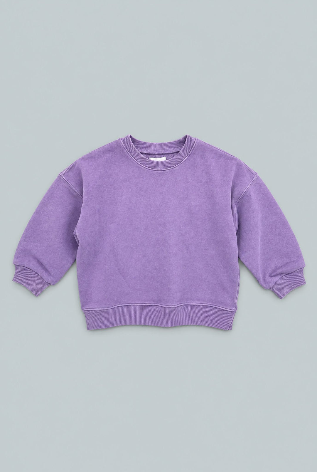 Kid's Crew Neck Sweatshirt - Purple