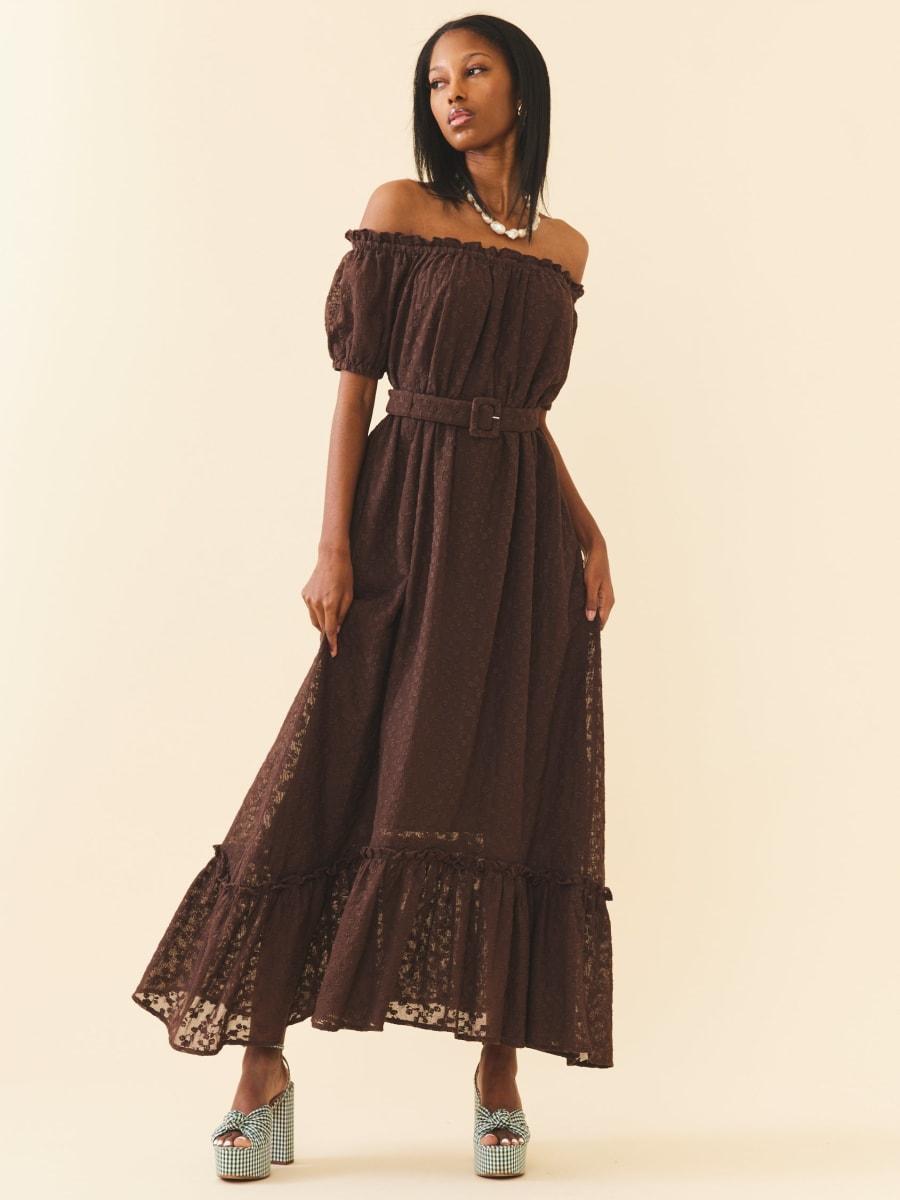 Luna Dress - Chocolate Martini