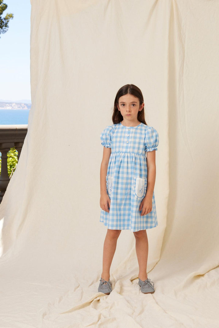 Viola Dress - Sailor Check