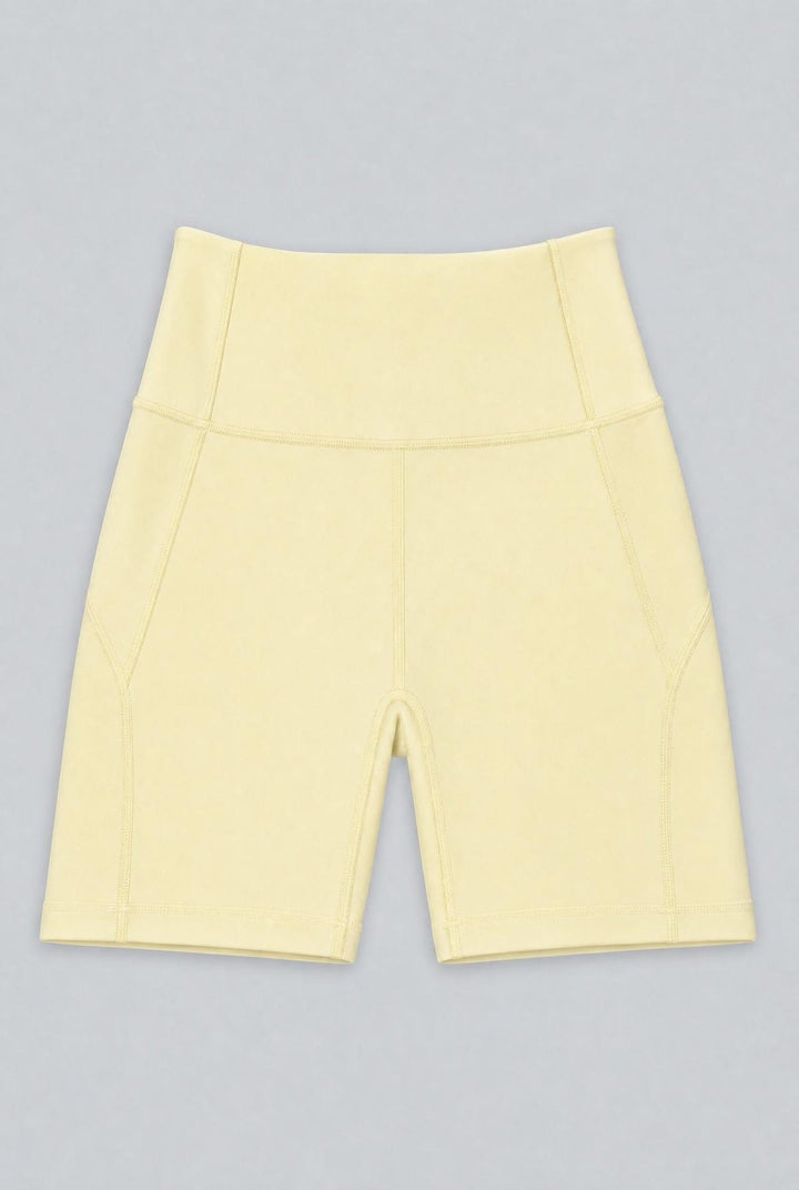 Classic Biker Shorts - Yellow
