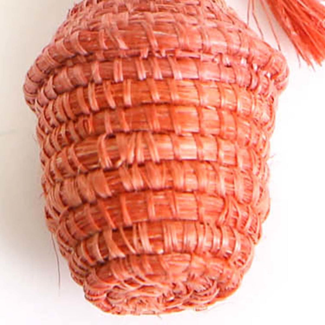 Woven Keychain - Peach