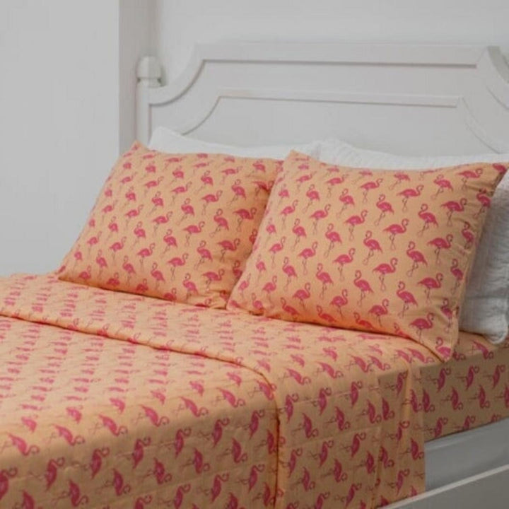 Quilted Blanket - Flamingo Peach - OS - Blanket
