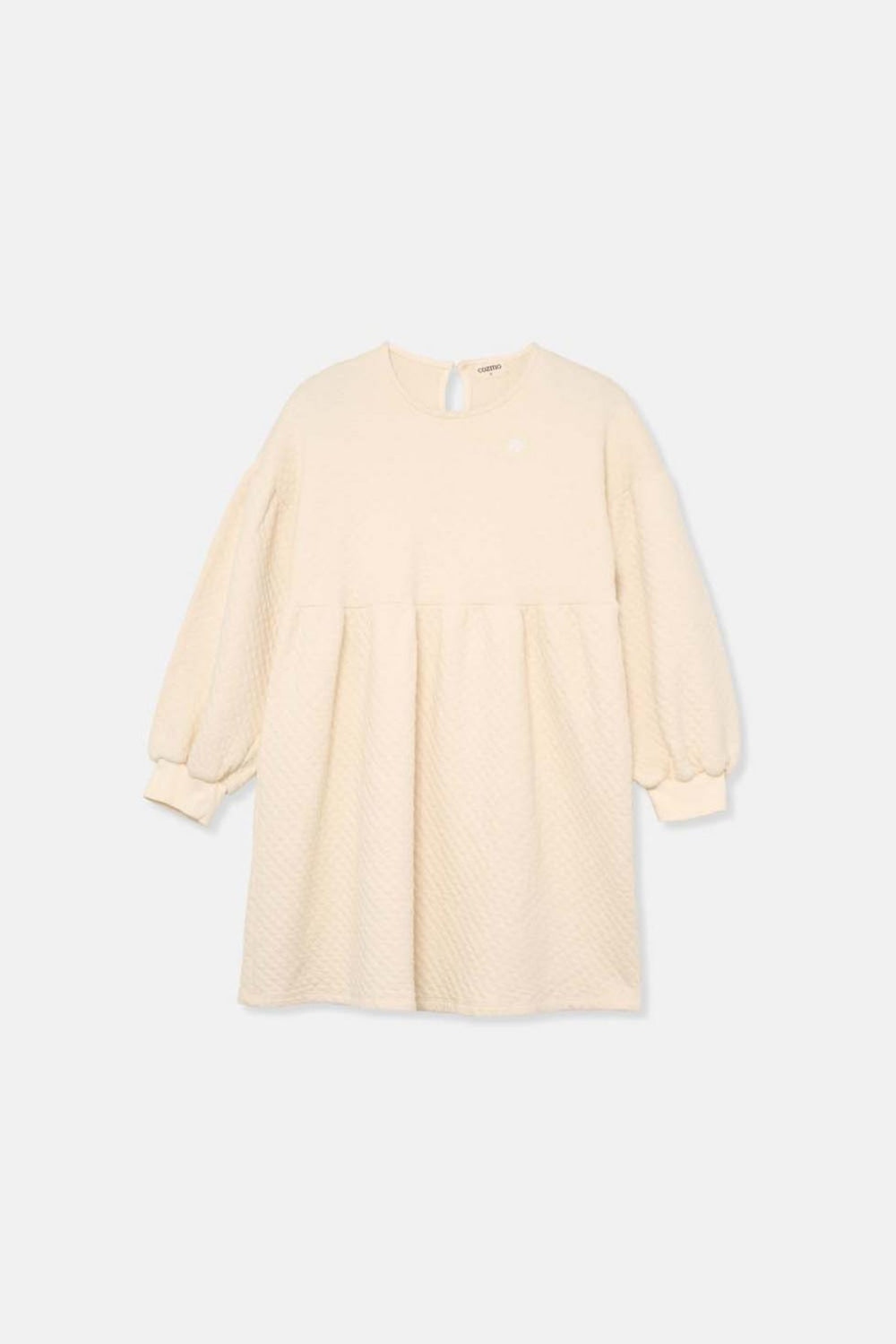 Quilted dress - Ivory - Dresses