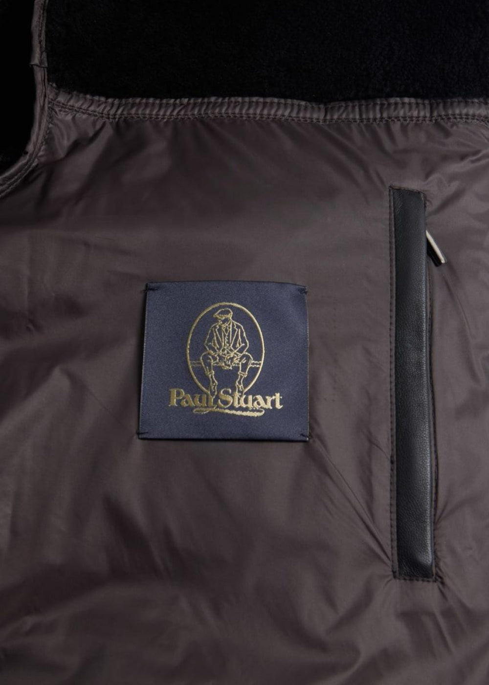 Quilted Puffer with Shearling - Black - Jacket