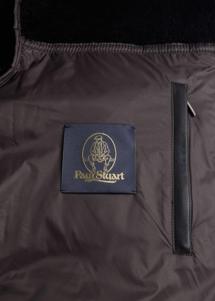 Quilted Puffer with Shearling - Black - Jacket